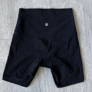 Lululemon Align High Rise 6 inch Biker Shorts size 2